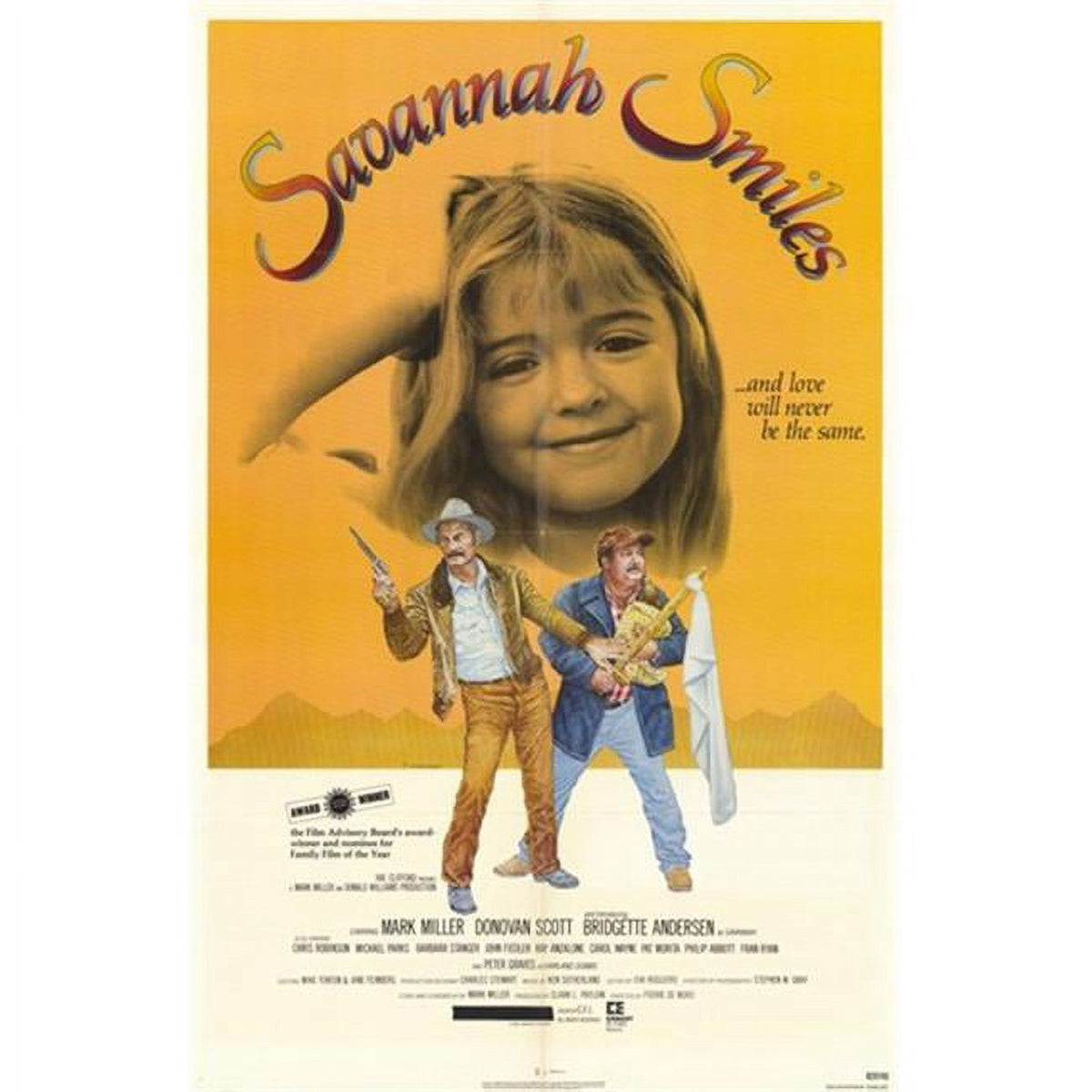 Savannah Smiles Movie Poster in 11x17 size