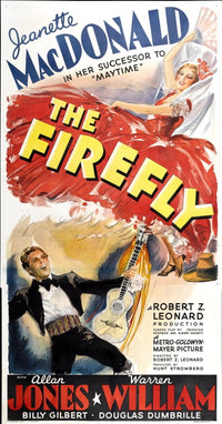 The Firefly Movie Masterprint Poster featuring Jeanette Macdonald and Allan Jones (11x17)
