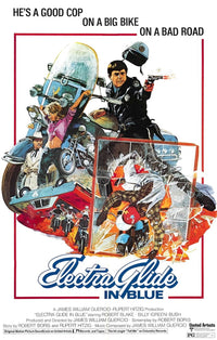 Electra Glide In Blue movie poster featuring Robert Blake, 1973