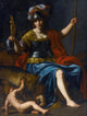 Bellona with Romulus and Remus art print by Alessandro Turchi