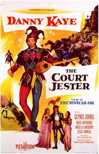 Court Jester Movie Poster 11x17 print, vibrant classic cinema art.