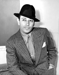 George Raft portrait poster print available in multiple sizes.