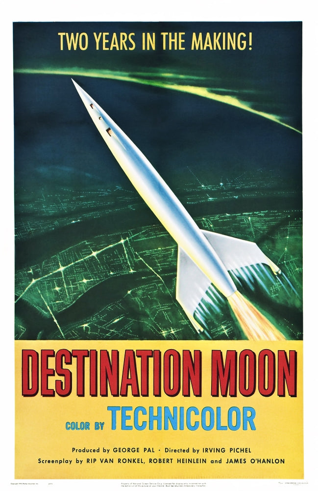 Destination Moon 1950 Movie Masterprint Poster Print