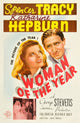 Katharine Hepburn and Spencer Tracy Woman of the Year Movie Poster Print