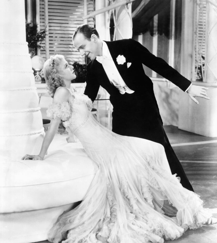 The Gay Divorcee photo print featuring Ginger Rogers and Fred Astaire, 1934.