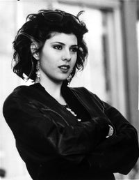 Portrait of Marissa Tomei photo print showcasing her charm and elegance.