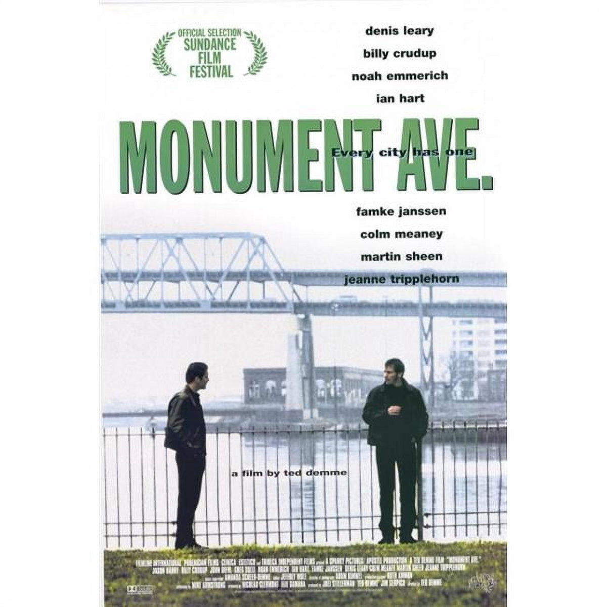 Monument Ave. Movie Poster Print featuring vibrant artwork.