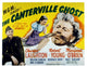 The Canterville Ghost movie masterprint poster featuring Robert Young, Margaret O'Brien, and Charles Laughton.