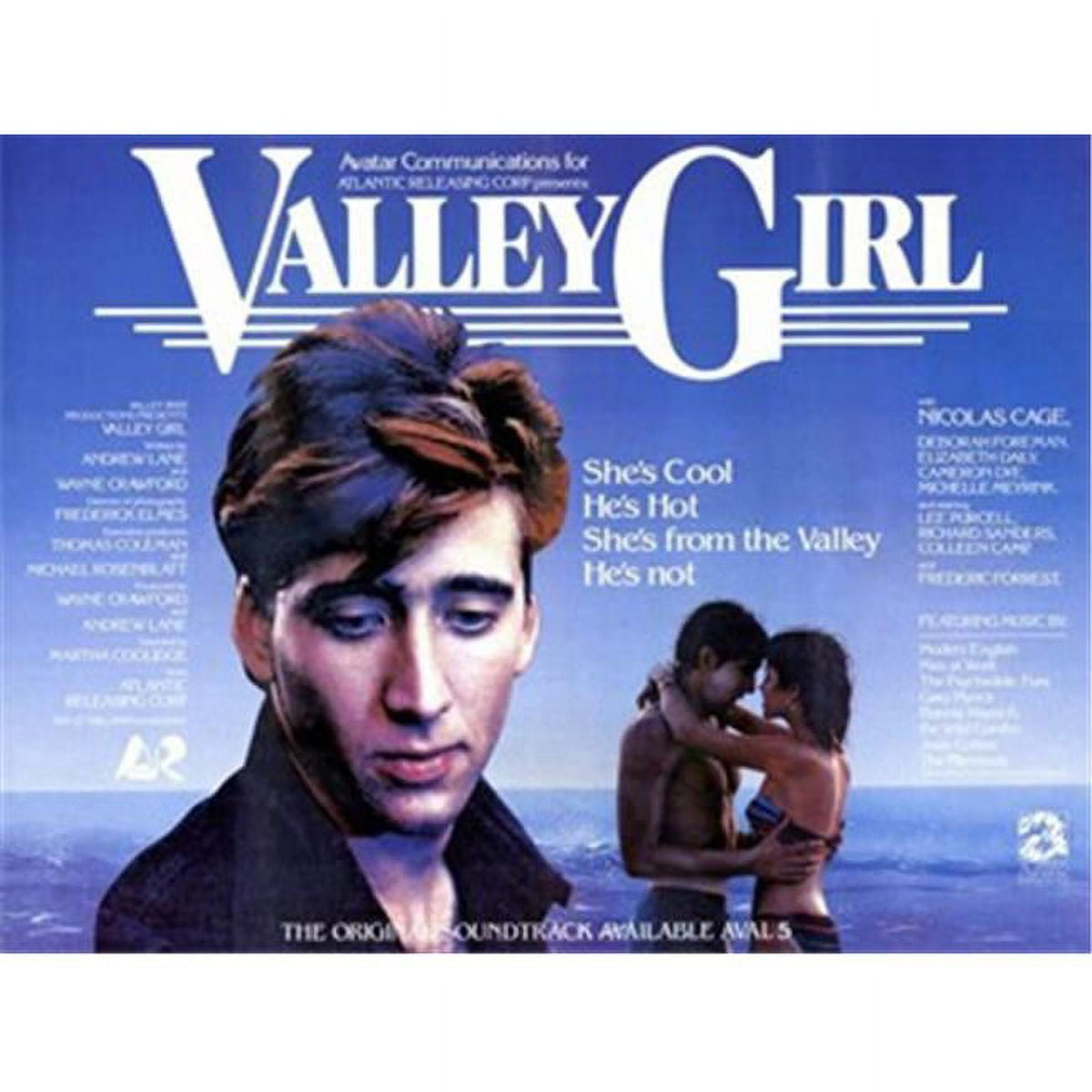 Valley Girl Movie Poster 17x11 - Classic 80s Film Art