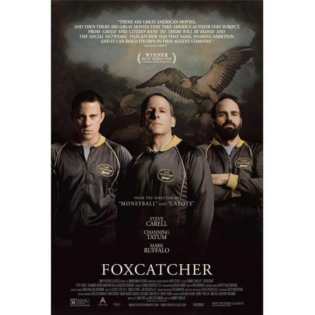 Foxcatcher Movie Poster Print 27x40 - Cinematic Art