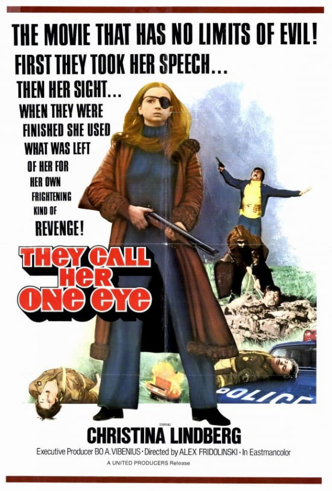 They Call Her One Eye Movie Poster Print 27x40