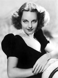 Rochelle Hudson puffed sleeve portrait photo print