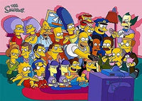 The Simpsons Movie Poster featuring iconic characters from the animated film.