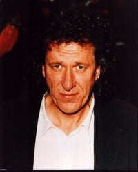 Geoffrey Rush photo print in jacket and white top