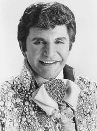 Liberace portrait poster print showcasing the iconic entertainer