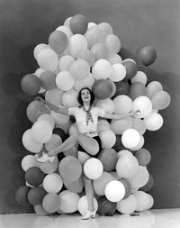 Eleanor Powell portrait photo print showcasing classic Hollywood elegance.