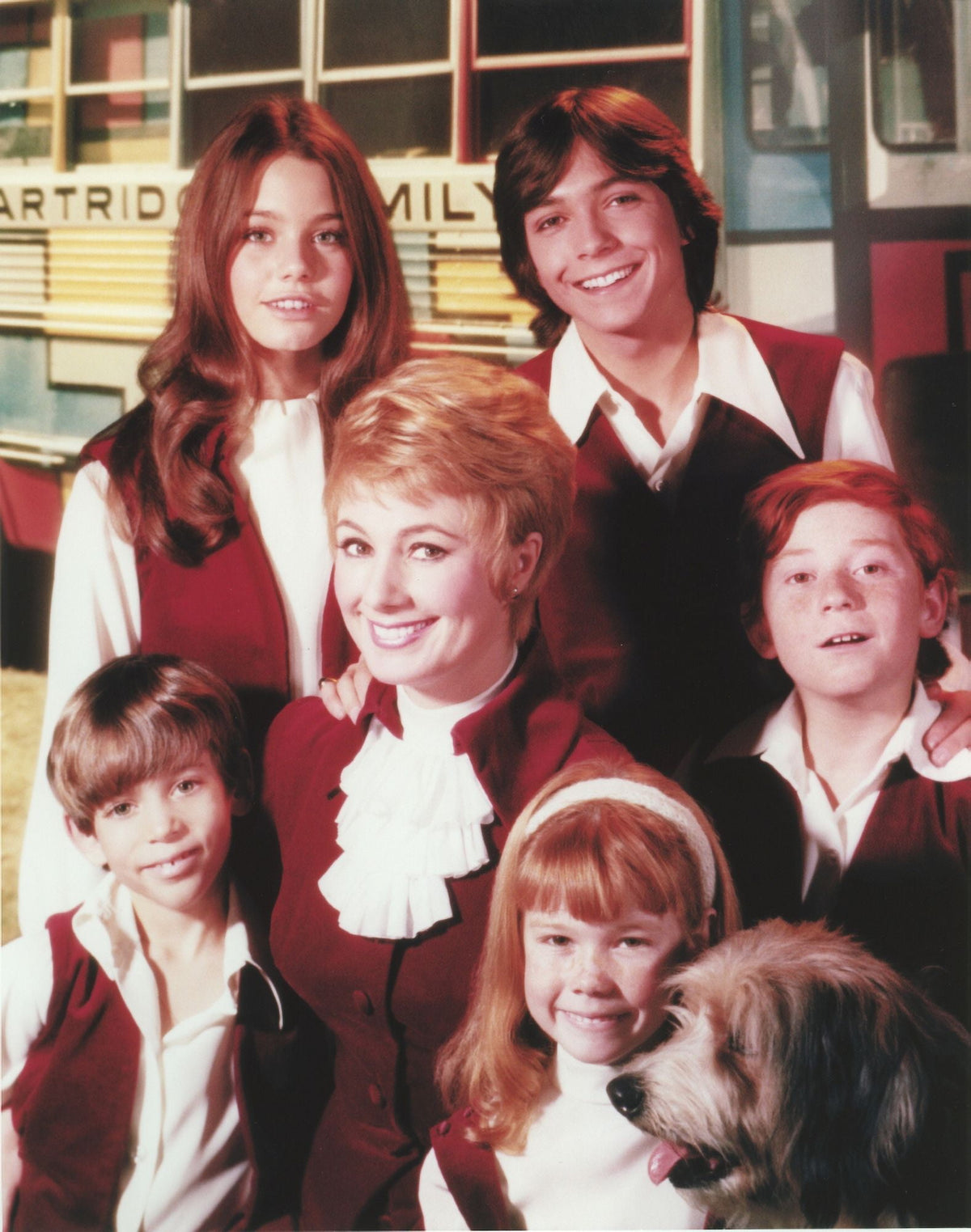 Partridge Family Portrait in School Uniform Photo Print