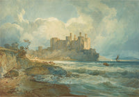 Conway Castle North Wales poster print by Joseph Mallord William Turner