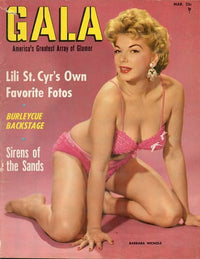 Barbara Nichols Gala Magazine Photo Print - Vintage Hollywood Art