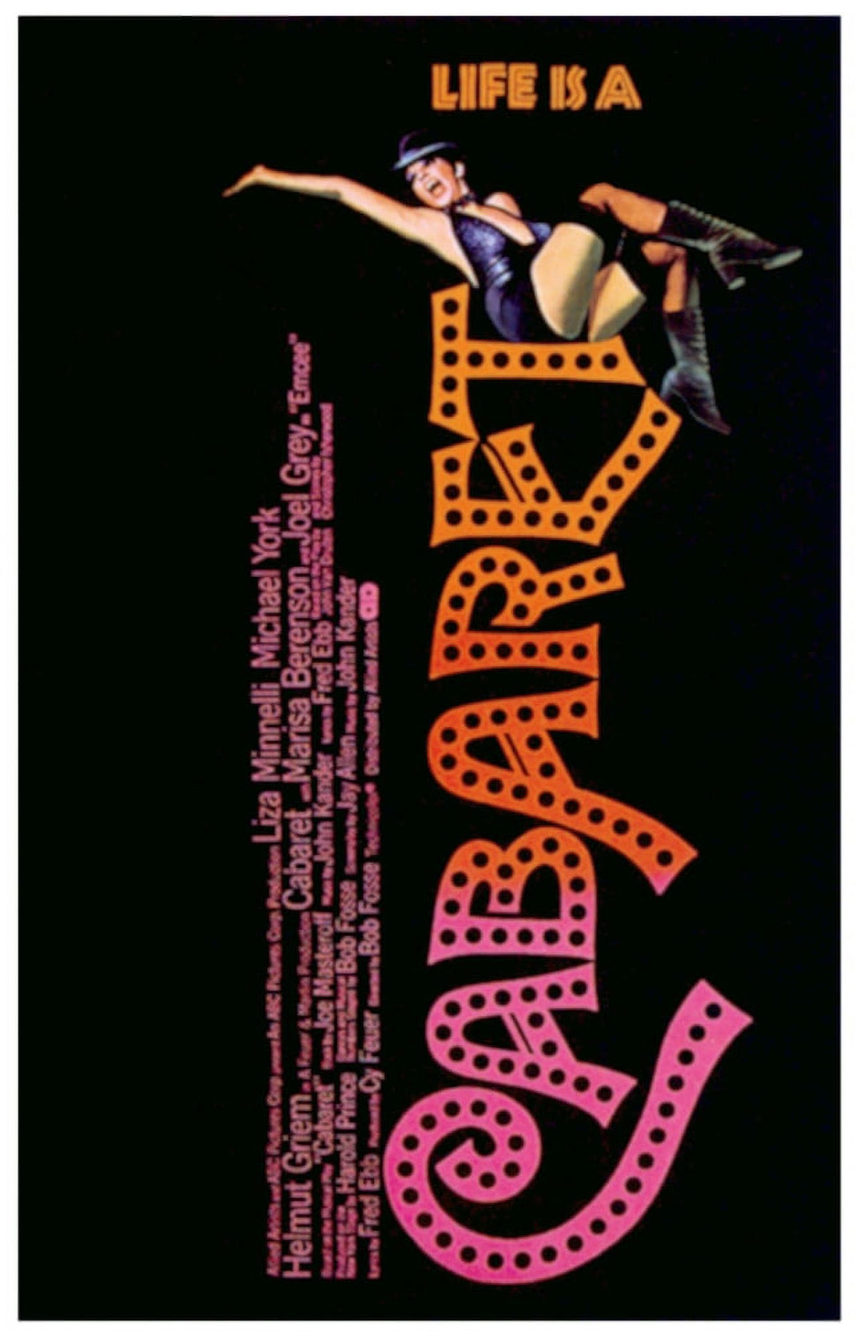 Cabaret Movie Poster Masterprint 11x17 vibrant artwork