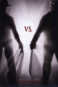 Freddy Vs. Jason movie poster 11x17, horror film art print.
