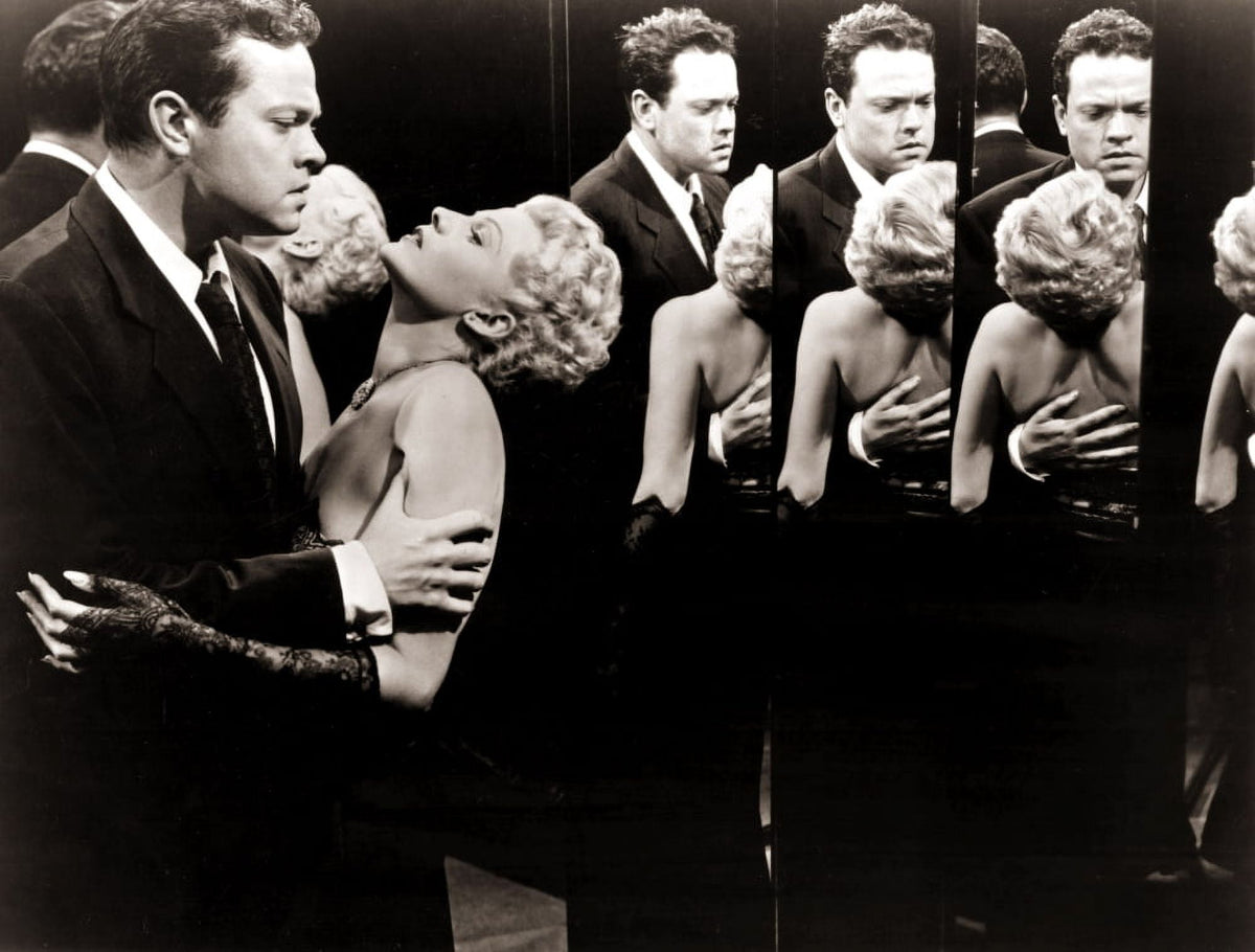 The Lady from Shanghai 1947 movie poster featuring Orson Welles and Rita Hayworth