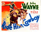 Ride Him Cowboy John Wayne movie poster print 1932