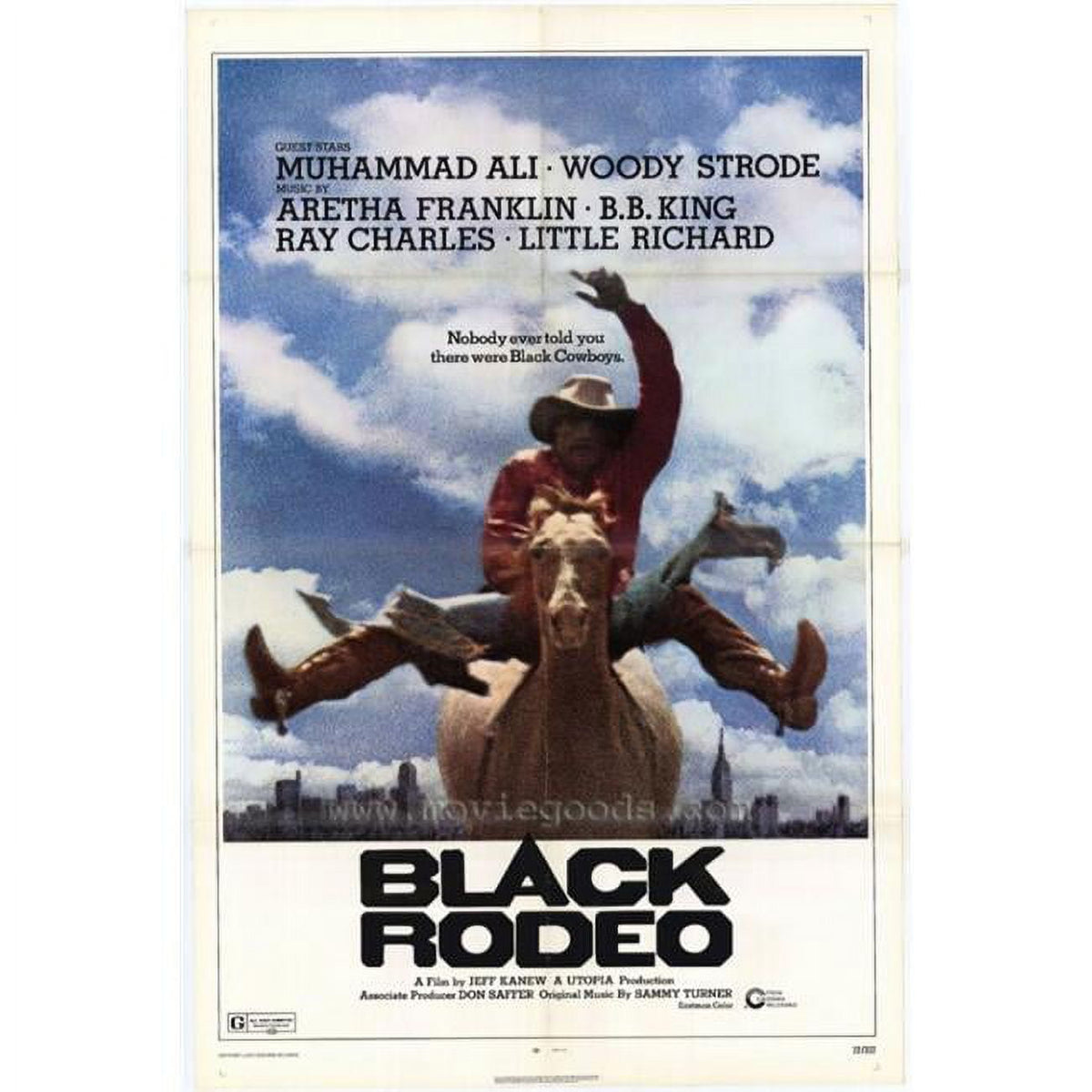 Black Rodeo Movie Poster Print 27x40