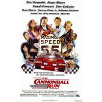 Cannonball Run Movie Poster featuring classic comedy art in 11 x 17 size.