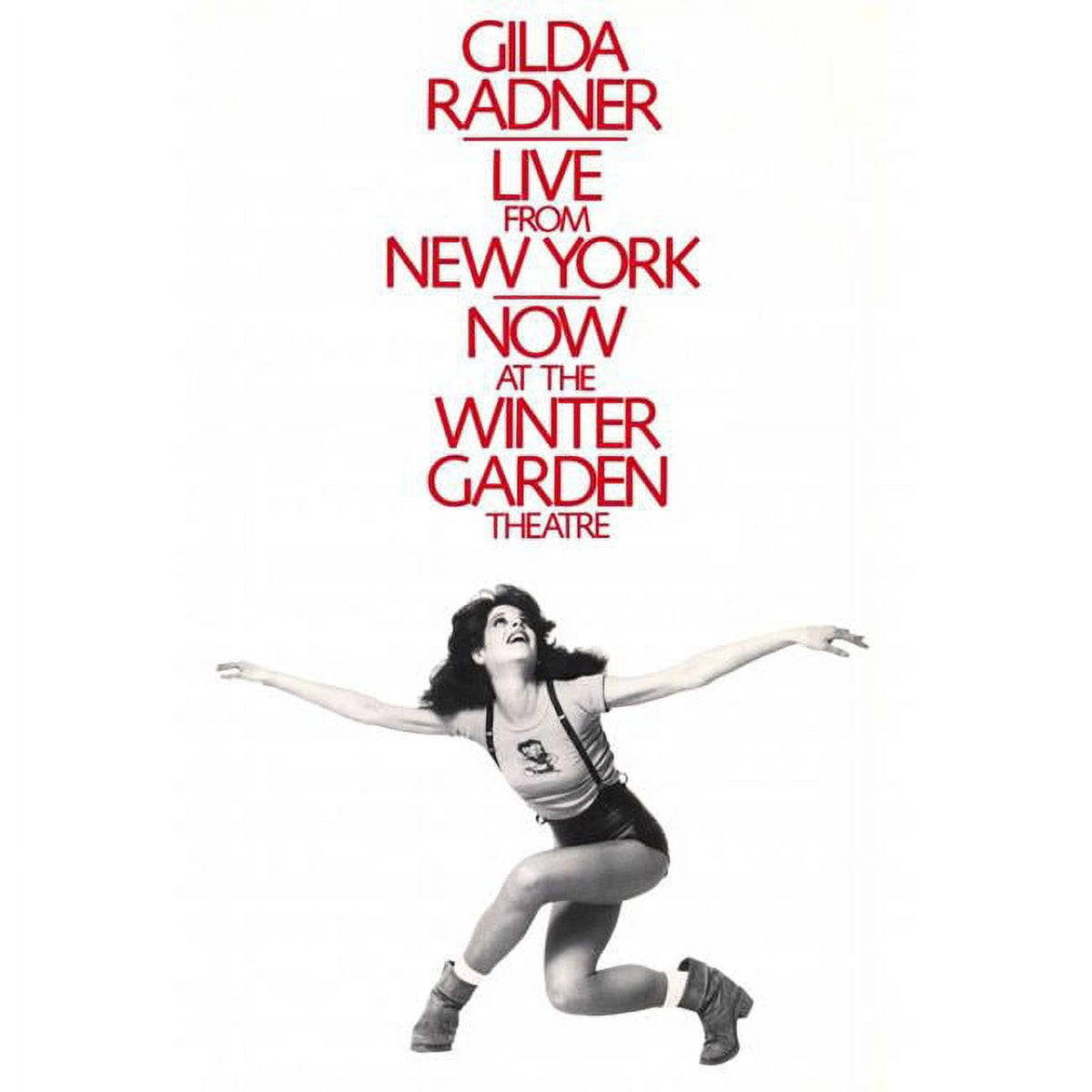 Gilda Radner Live From New York Broadway Movie Poster Print