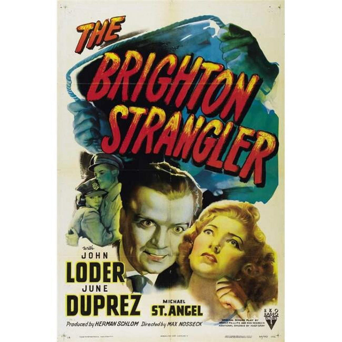 The Brighton Strangler Movie Poster Print 27x40