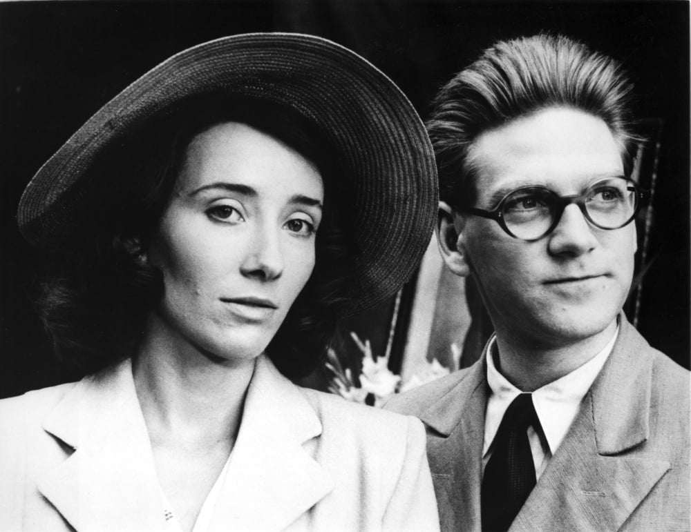 Emma Thompson and Kenneth Branagh photo print capturing their dynamic presence.