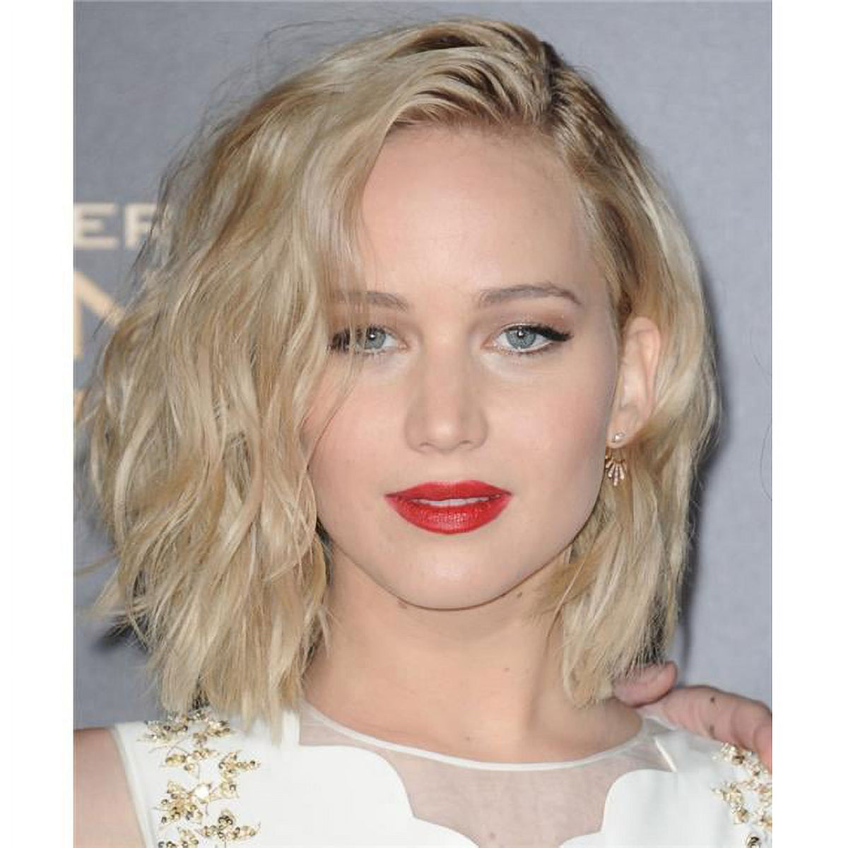 Jennifer Lawrence Hunger Games Mockingjay Part 2 poster print from the LA premiere.