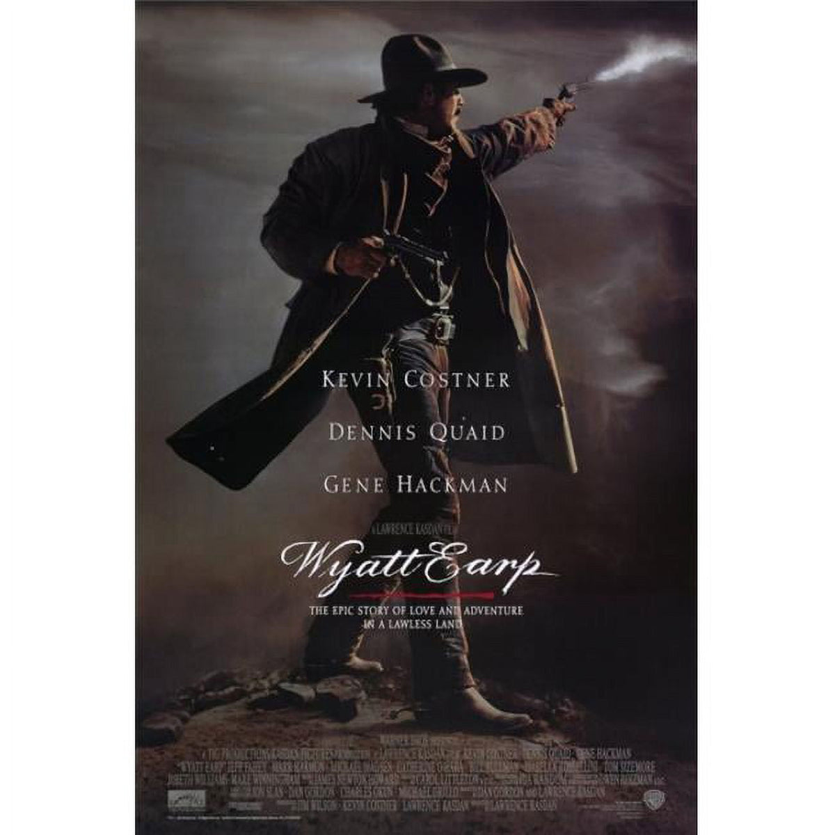 Wyatt Earp Movie Poster Print 27x40 capturing the essence of the Wild West.