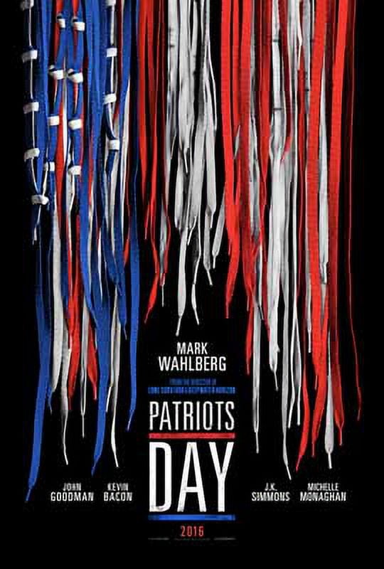 Patriots Day movie poster showcasing intense dramatic scenes