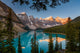 Moraine Lake at Sunrise Photo Print from Banff National Park