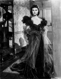 Vivien Leigh film still photo print, available in multiple sizes, classic Hollywood decor.