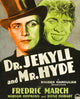 Dr. Jekyll and Mr. Hyde Movie Poster Print featuring Fredric March - 1931 design.