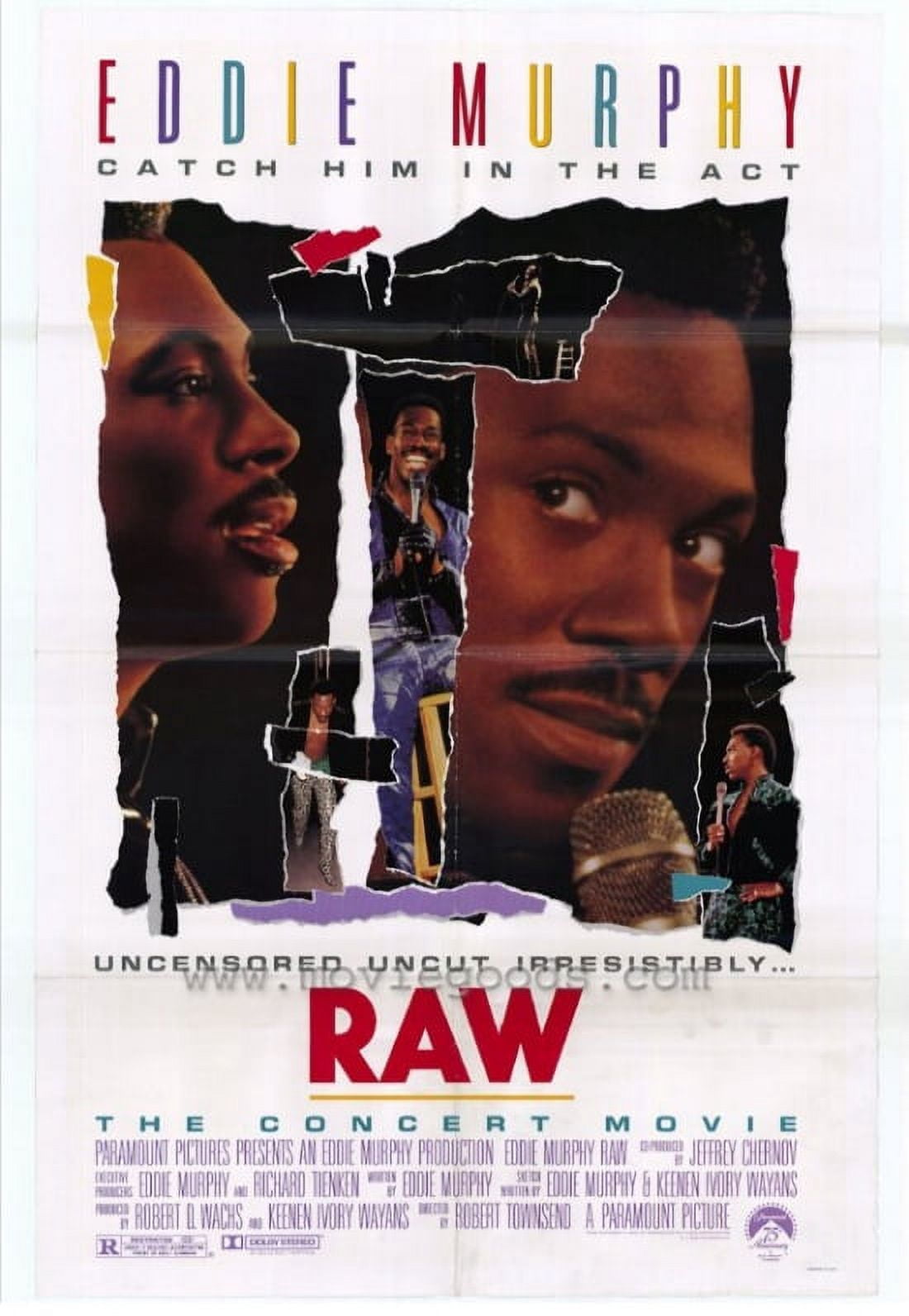 Eddie Murphy Raw Movie Poster 11x17 Print - Iconic Comedy Art