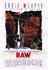Eddie Murphy Raw Movie Poster 11x17 Print - Iconic Comedy Art