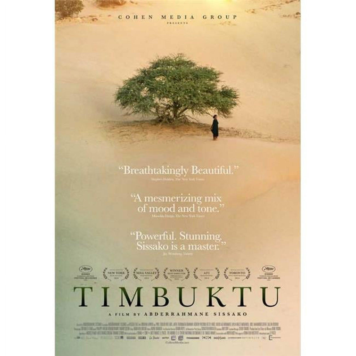Timbuktu Movie Poster 11x17 print showcasing cinematic art.