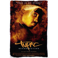 2Pac movie poster print, 27x40 size, vibrant colors