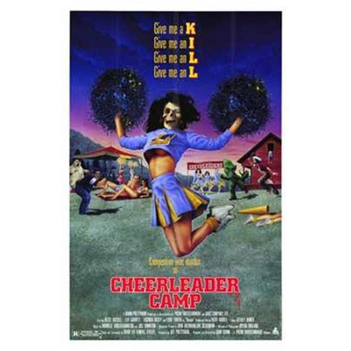 Cheerleader Camp Movie Poster 11x17 print