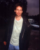 David Duchovny photo print in gray shirt and coat, 8x10 size.