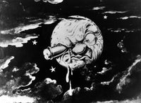 A Trip to The Moon photo print showcasing vivid space imagery.