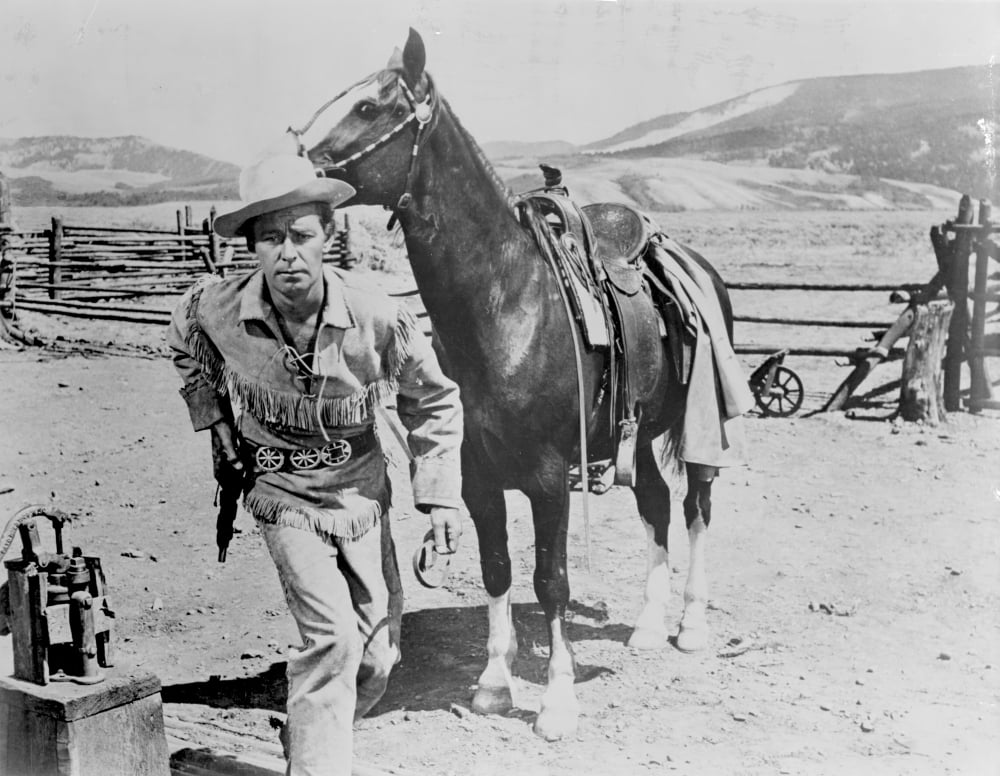 Alan Ladd film still photo poster print, available in multiple sizes.