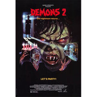 Demons 2 The Nightmare Returns Movie Poster - 11x17