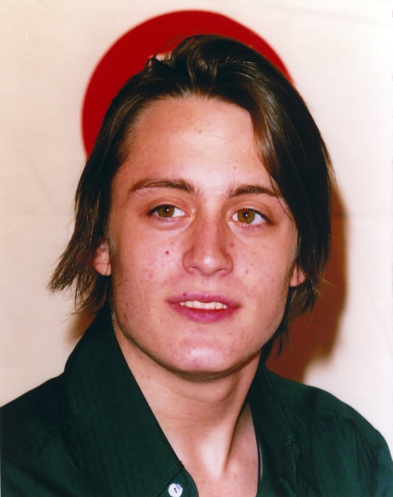 Kieran Culkin portrait photo print in black polo