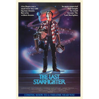 The Last Starfighter movie poster print showcasing intergalactic adventure.