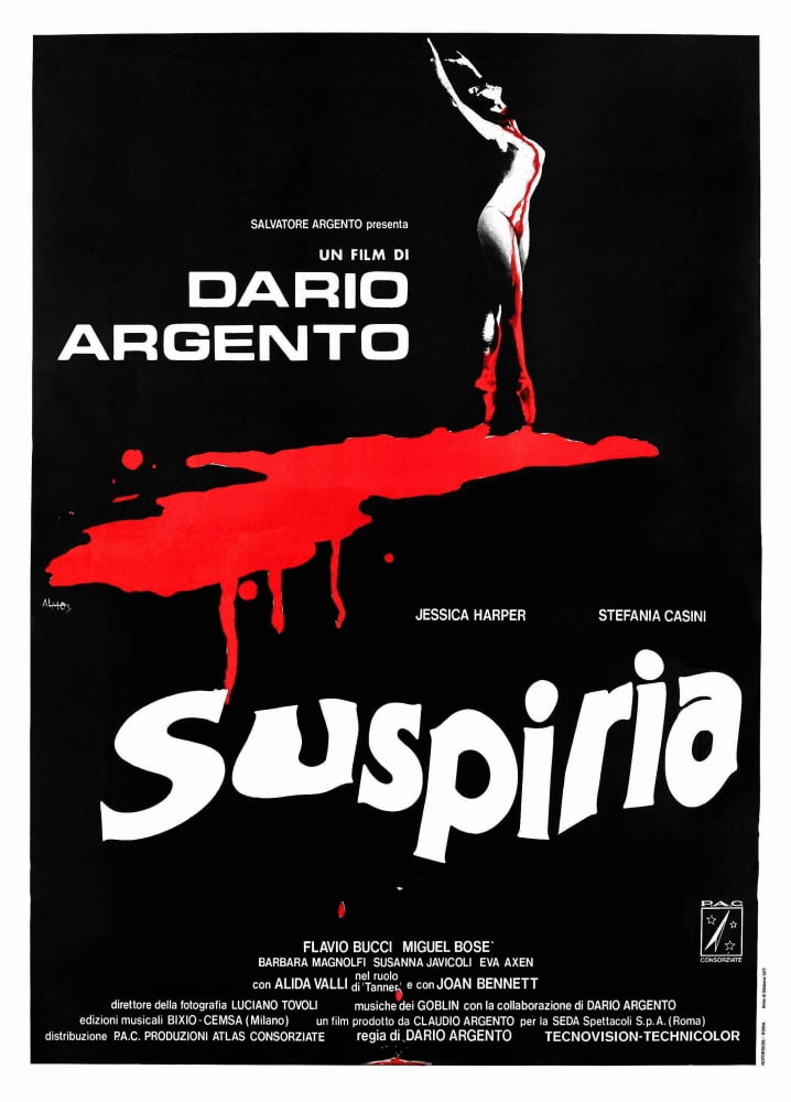 Suspiria 1977 Movie Poster Masterprint in 11x17 size.